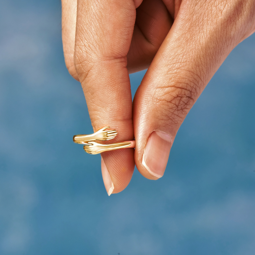 VENALIS | Bague Câlin en Or Simple & Authentique