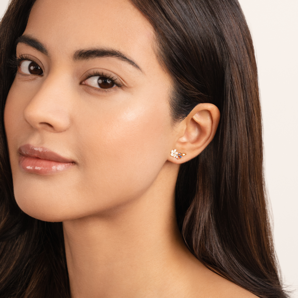 VENALIS | Élégantes boucles d'oreilles florales