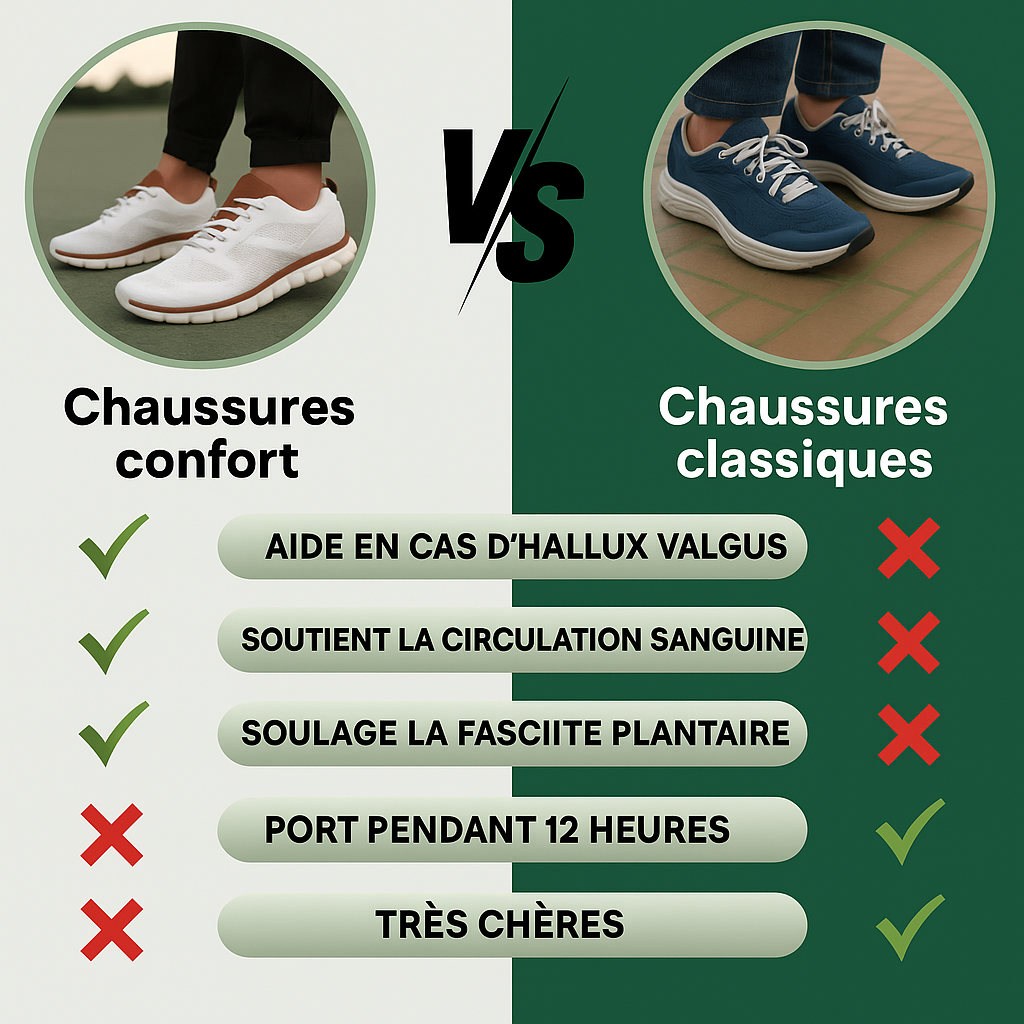 VENALIS | Chaussures Confort (Marche qui soulage la douleur)