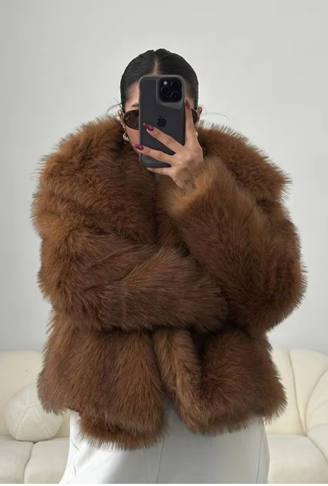 VENALIS | Manteau en fourrure élégant