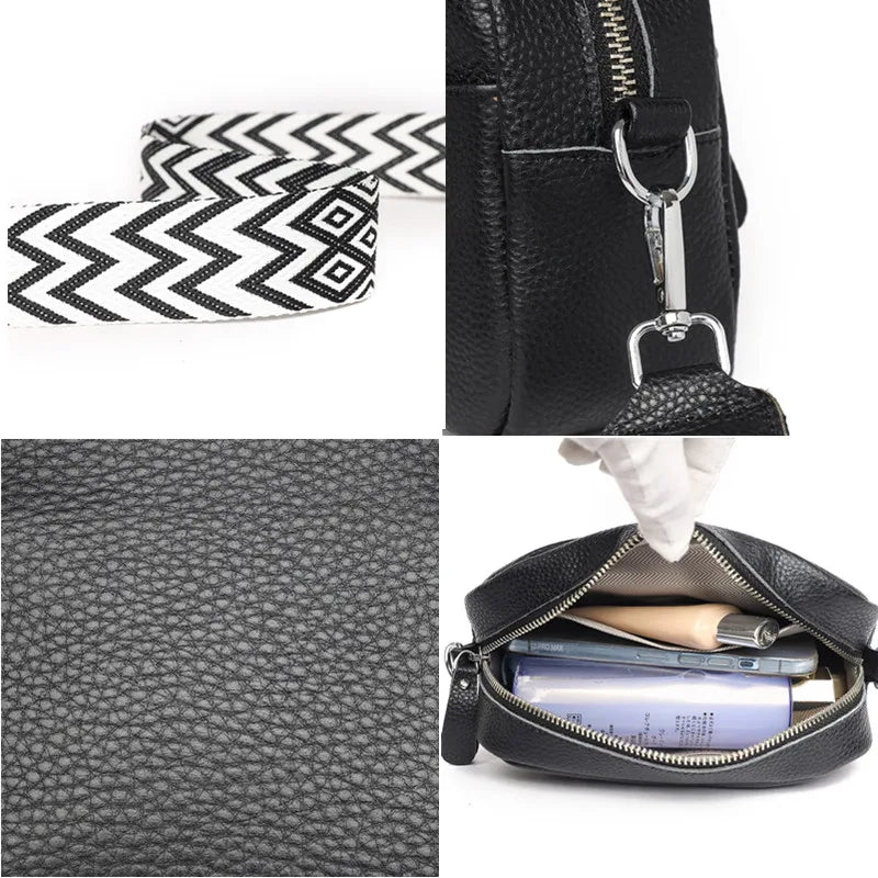 VENALIS | Sac bandoulière en cuir chic