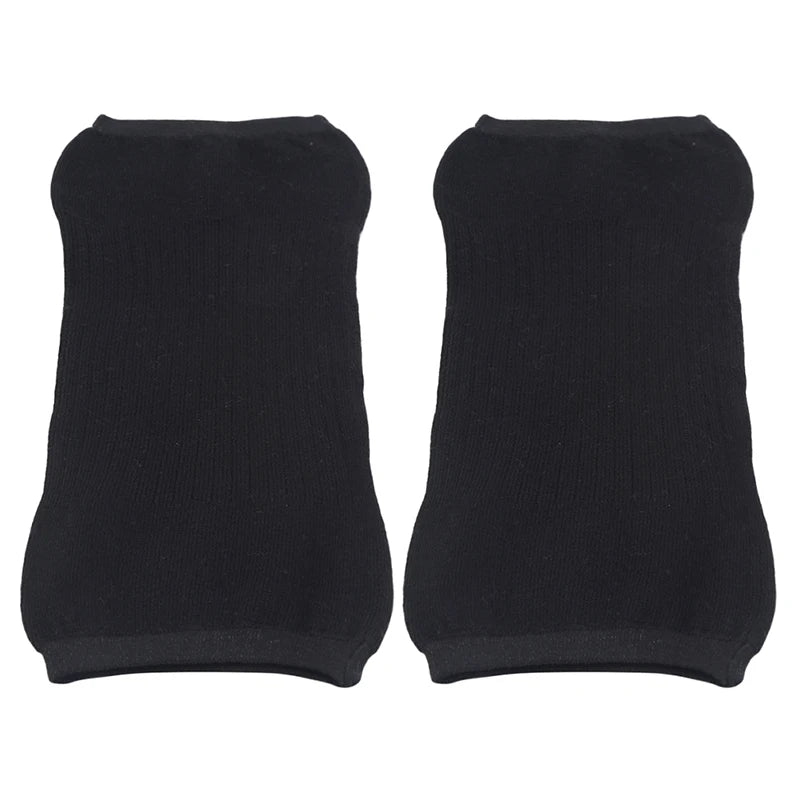 2Pcs Men Women Cashmere Knee Warmer Winter Warm Thermal Wool Knee Pads Support Brace Cycling Ski Running Knee Compression Sleeve