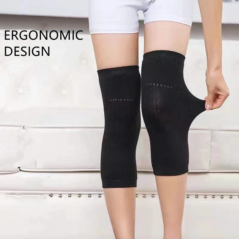 2pcs Cashmere Wool Knee Pads Support Men Women Winter Leg Knee Warmers Sleeve Wrap Protector for Joint Pain Tendonitis Arthritis