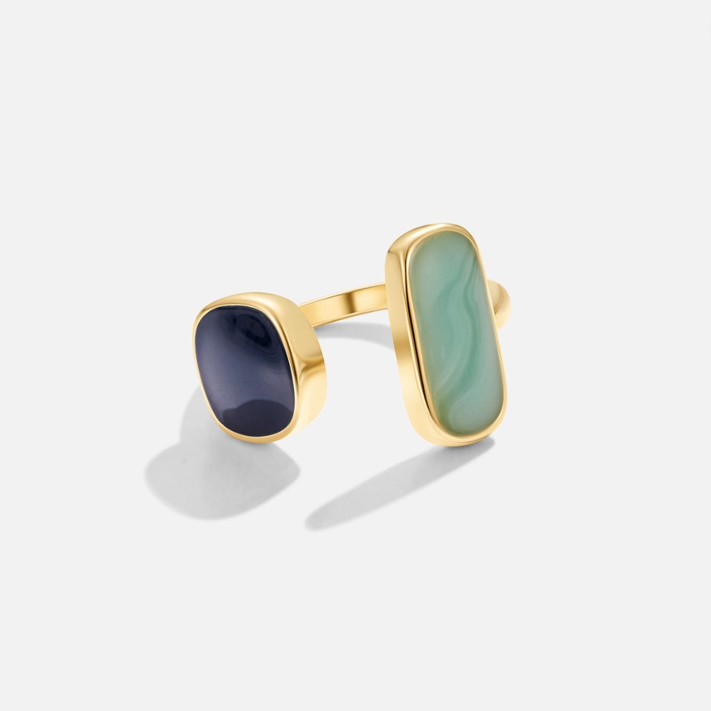 VENALIS | Bague élégante en aigue-marine