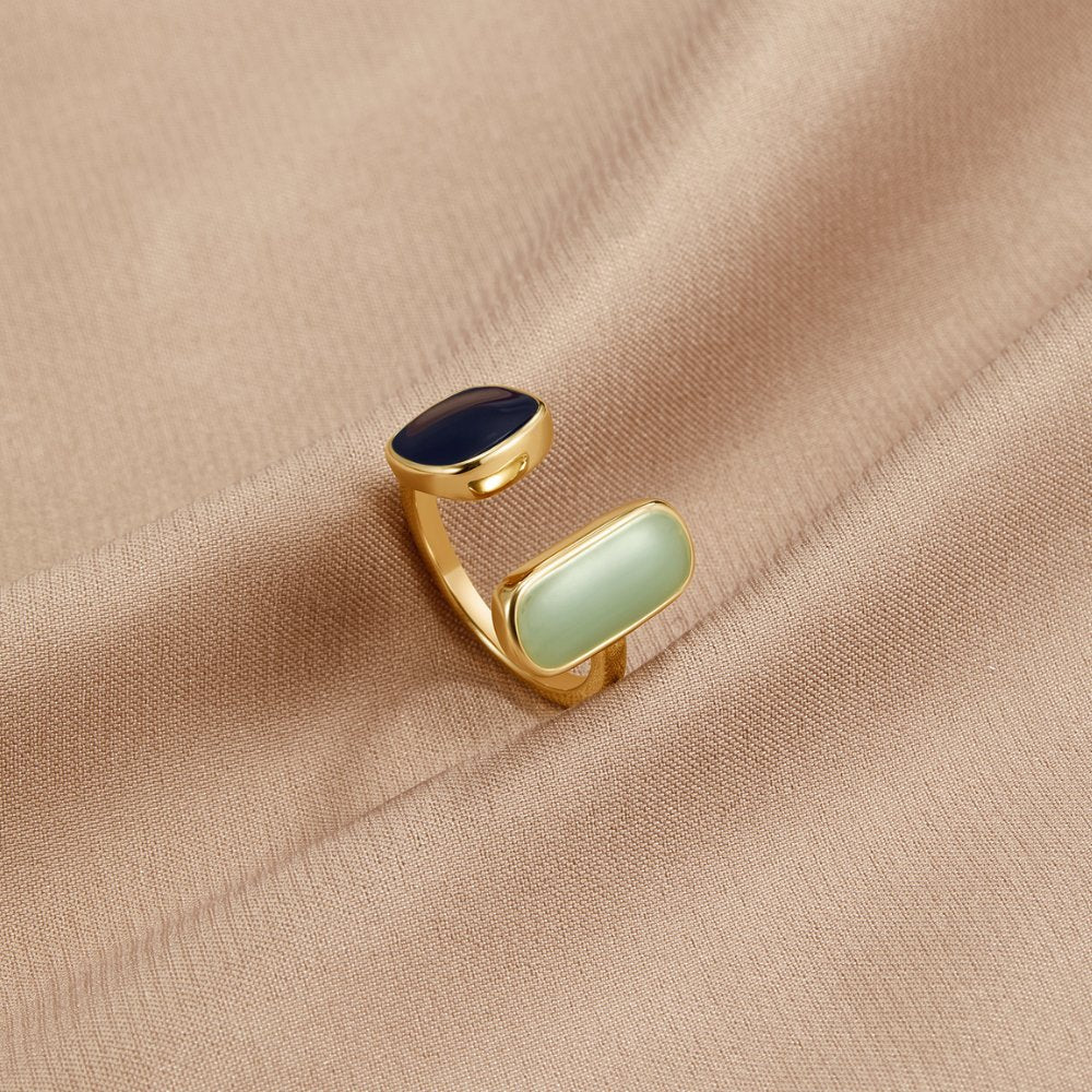 VENALIS | Bague élégante en aigue-marine