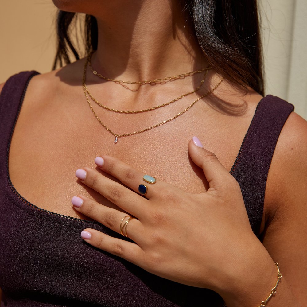 VENALIS | Bague élégante en aigue-marine