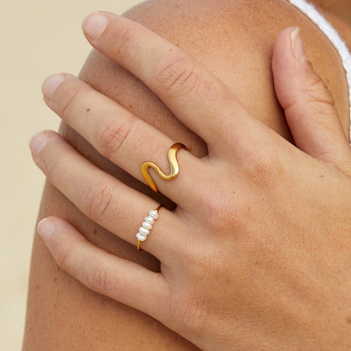 VENALIS | Élégante bague en perle