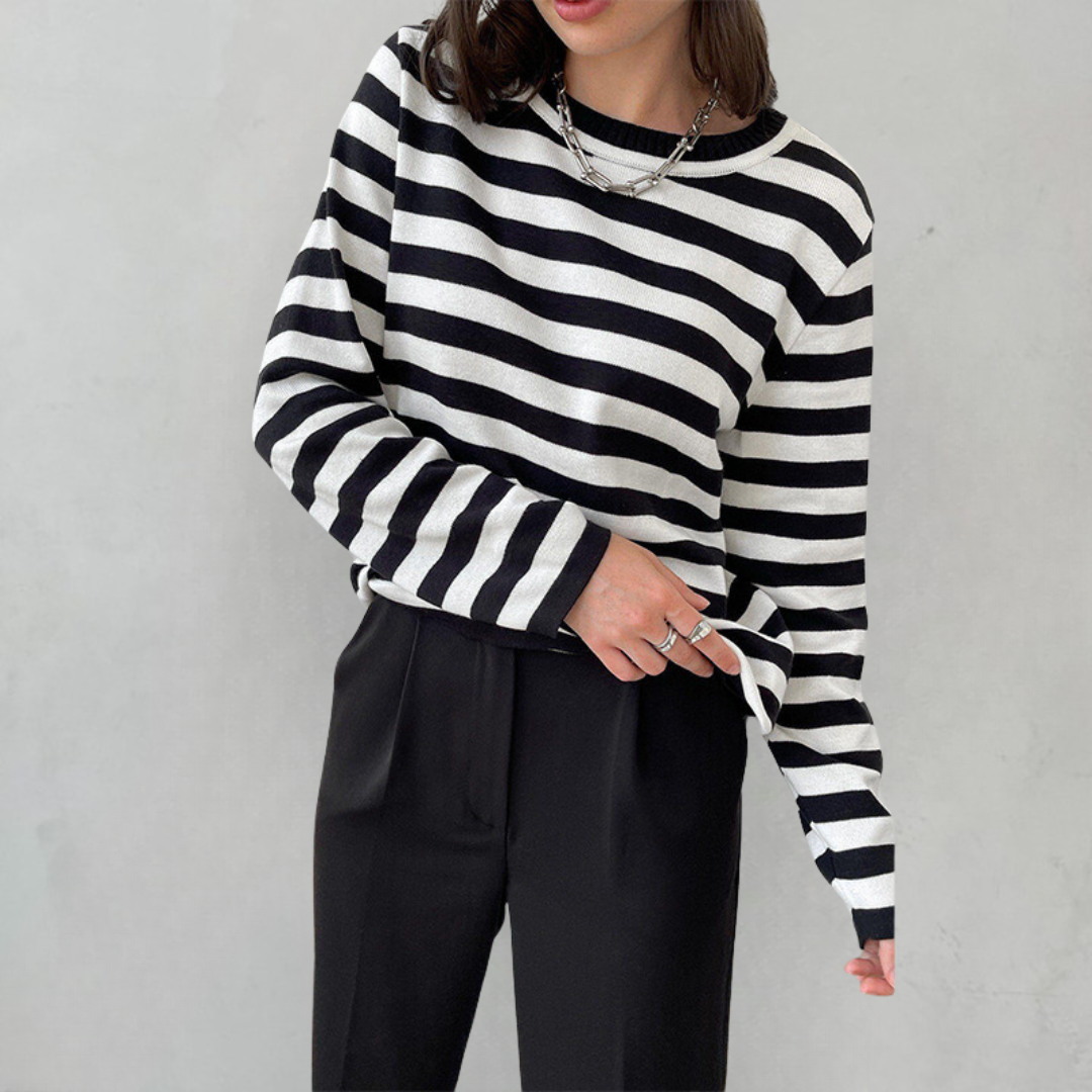VENALIS | T-shirt chic à rayures