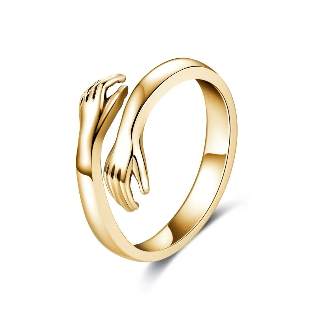 VENALIS | Bague Câlin en Or Simple & Authentique