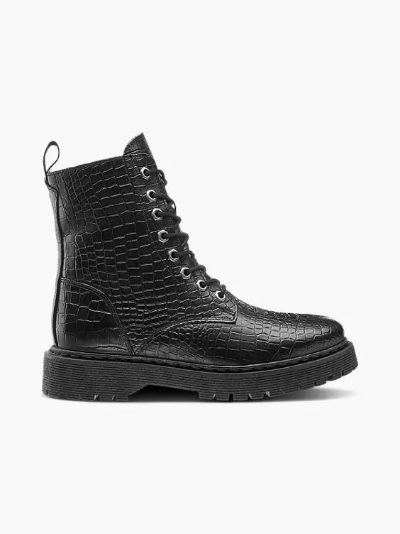VENALIS | Bottines en crocodile chic