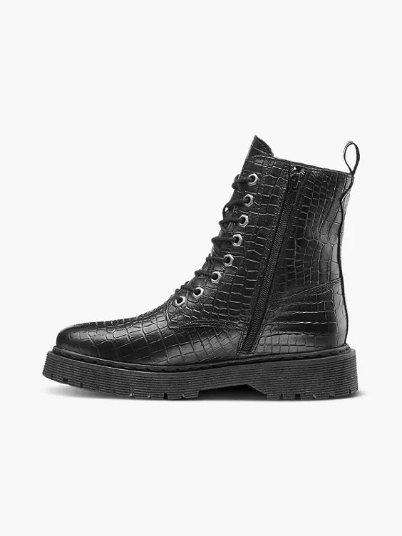 VENALIS | Bottines en crocodile chic
