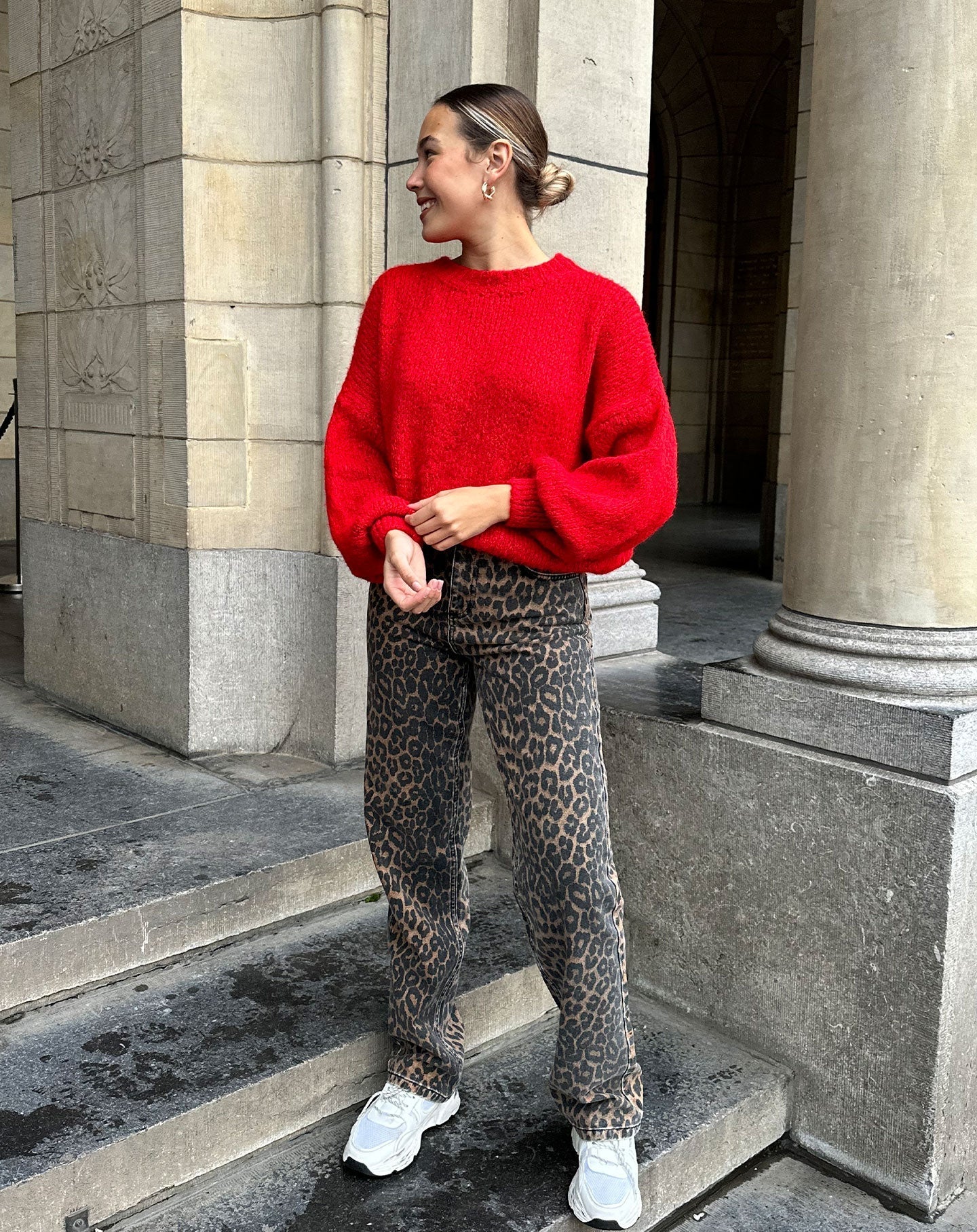 VENALIS | Jean léopard chic et audacieux