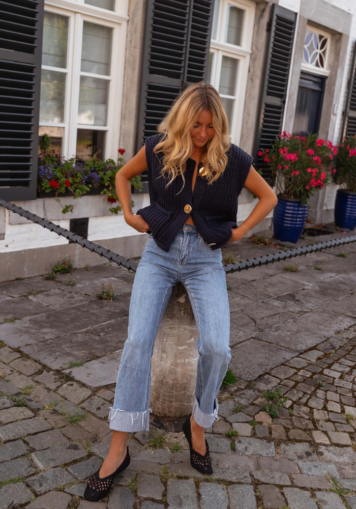 VENALIS | Gilet en tricot élégant