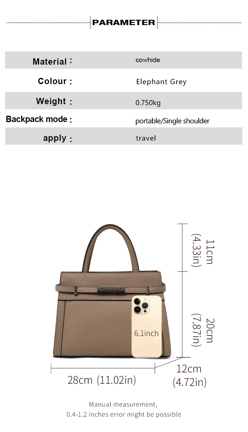 VENALIS | Sac en cuir élégant