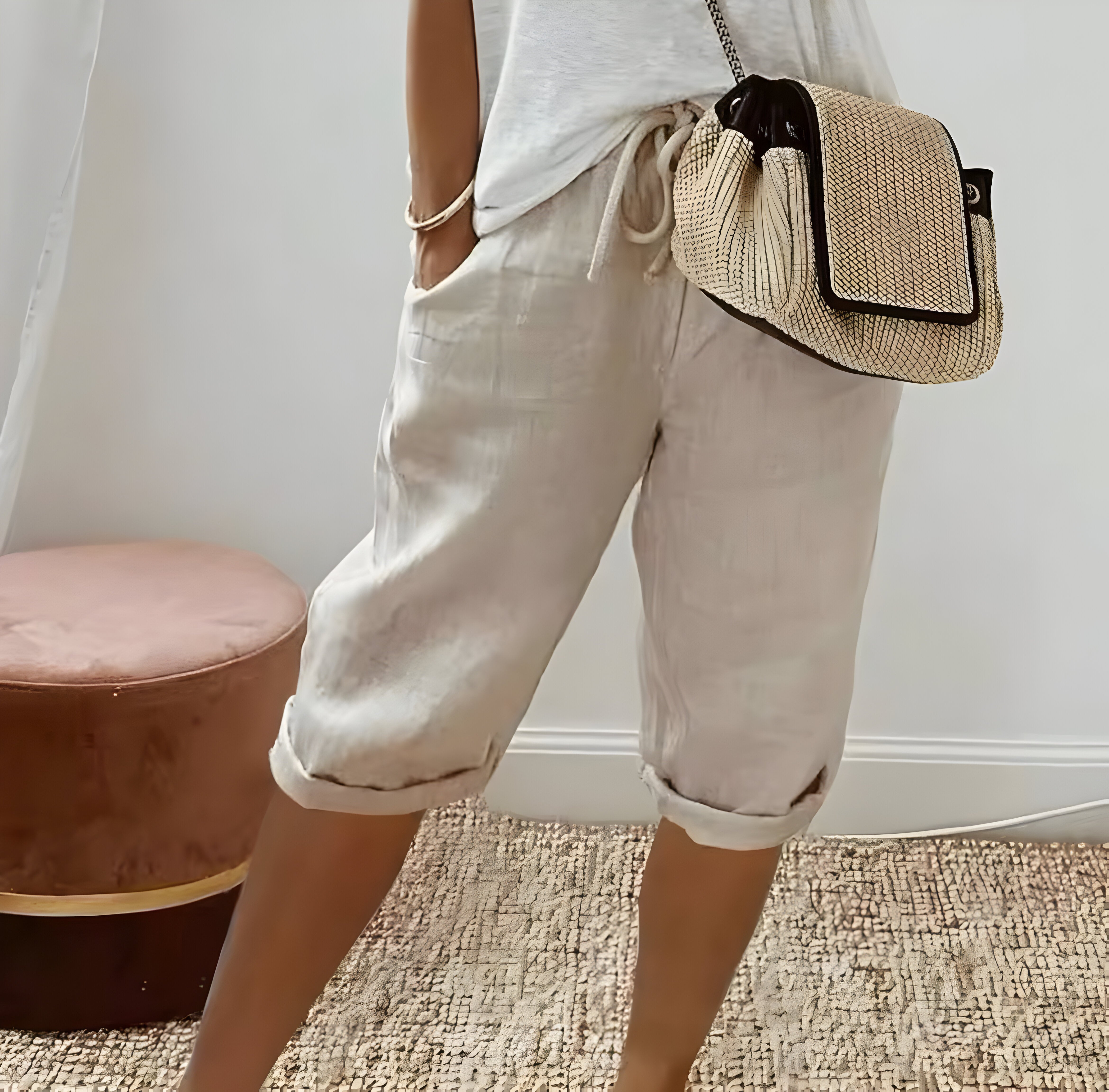 VENALIS | Pantalon en lin chic et léger