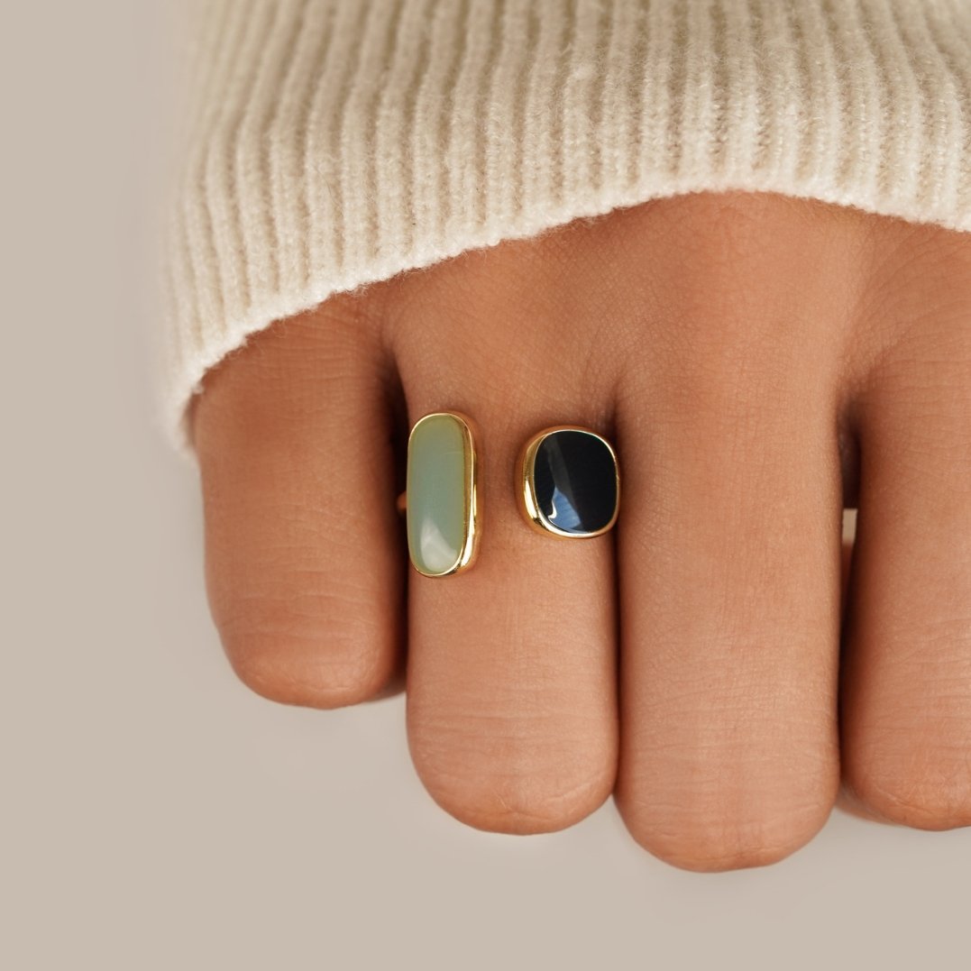 VENALIS | Bague élégante en aigue-marine