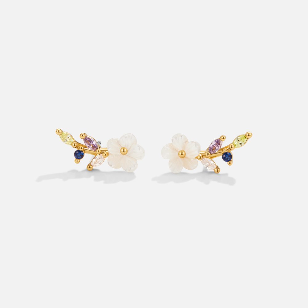 VENALIS | Élégantes boucles d'oreilles florales