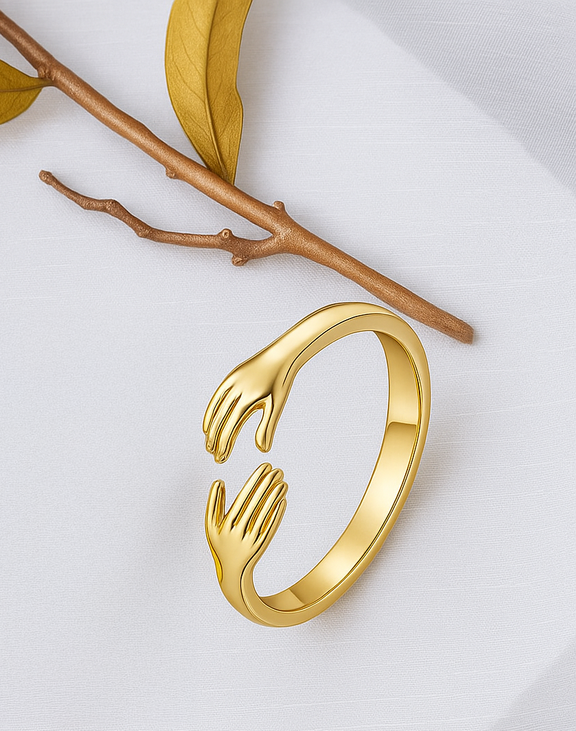 VENALIS | Bague Câlin en Or Simple & Authentique