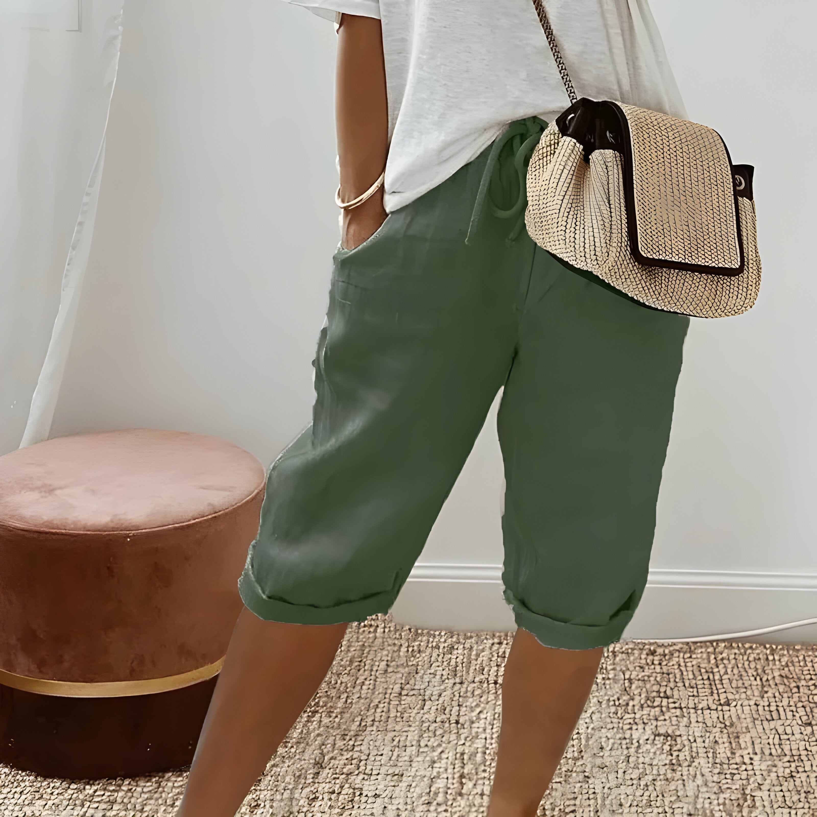 VENALIS | Pantalon en lin chic et léger