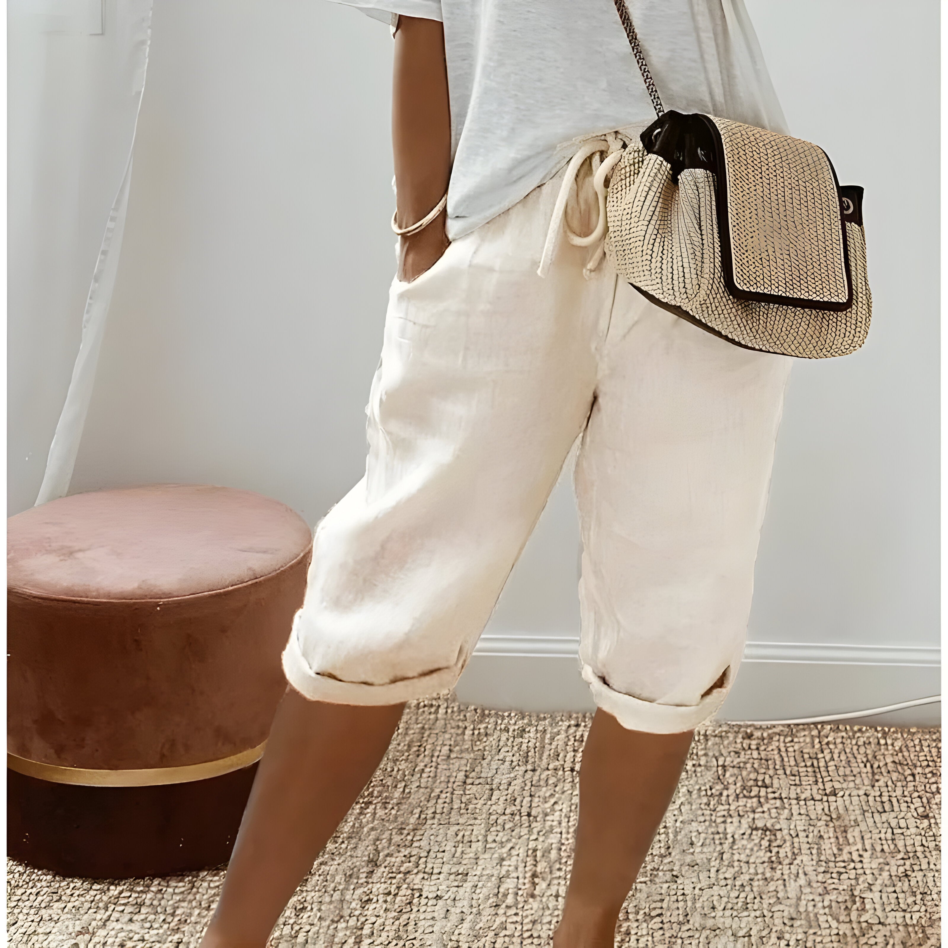 VENALIS | Pantalon en lin chic et léger