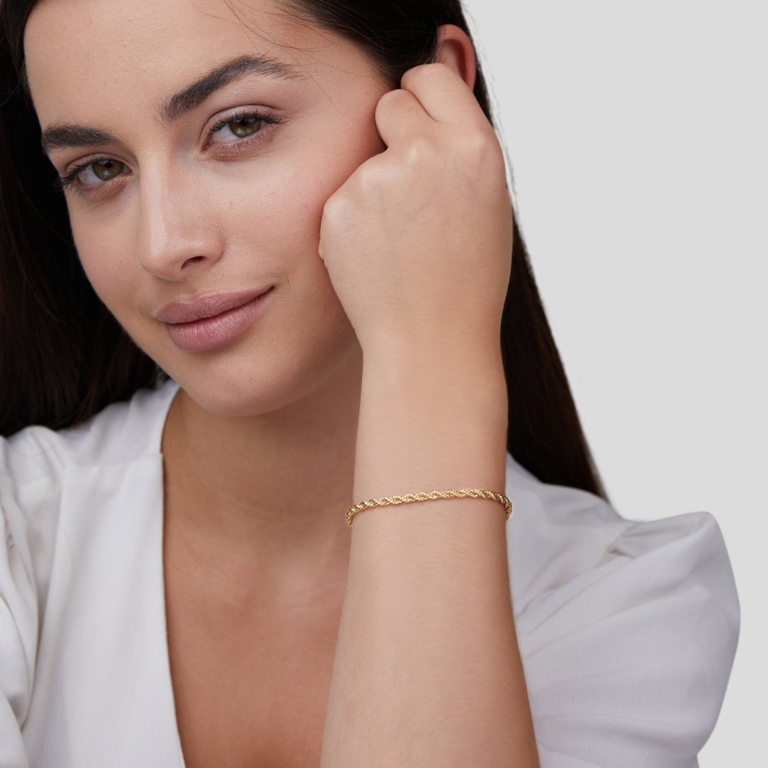 VENALIS | Bracelet torsadé en or 18K